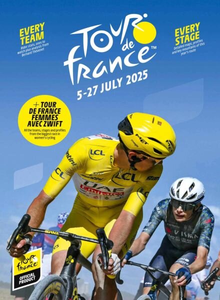 Official Tour De France Guide – 2025 Cover