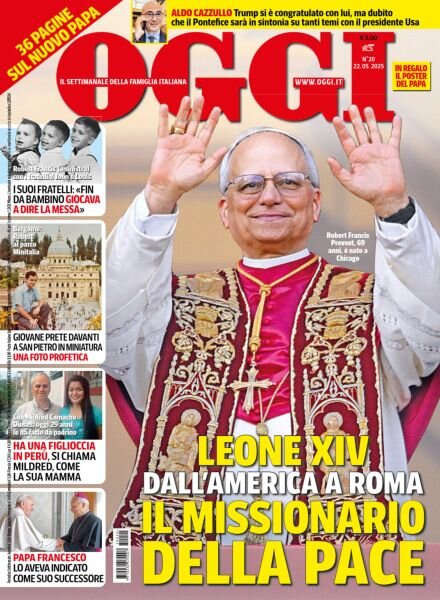 Oggi – 22 Maggio 2025 Cover