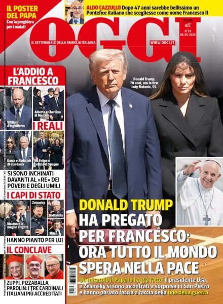 Oggi – 8 Maggio 2025 Cover