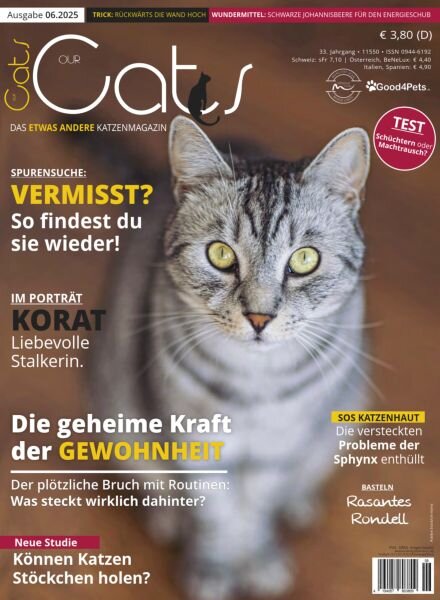 Our Cats – Juni 2025 Cover