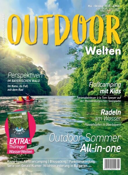 OutdoorWelten – Sommer 2025 Cover