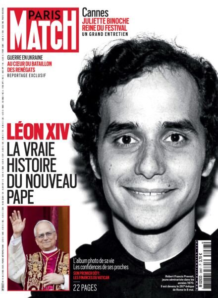 Paris Match – 15 Mai 2025 Cover