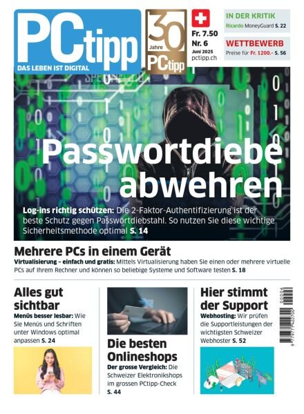 PCtipp – Juni 2025 Cover