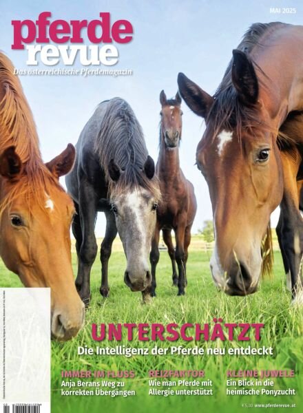 Pferderevue – Mai 2025 Cover