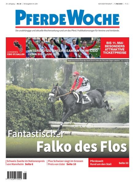 PferdeWoche – 7 Mai 2025 Cover