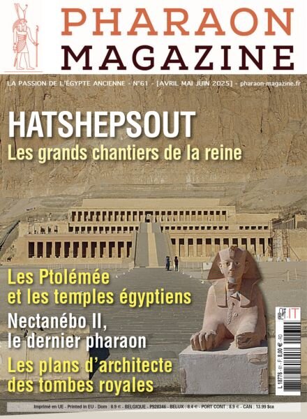 Pharaon Magazine – Avril-Juin 2025 Cover