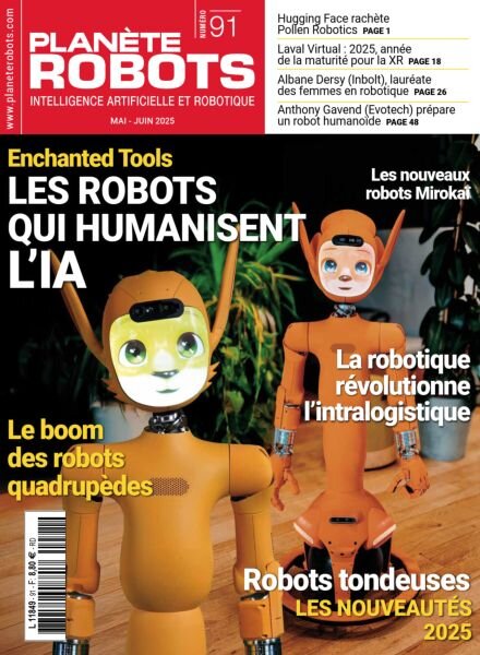 Planete Robots – Mai-Juin 2025 Cover