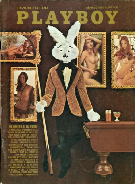 Playboy Italia – N 1 Gennaio 1973 Cover