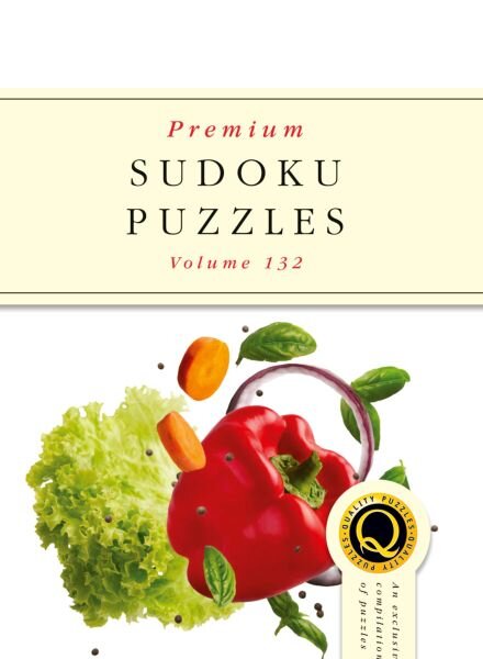 Premium Sudoku Puzzles – Issue 132 Cover
