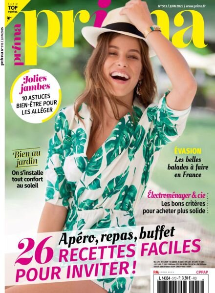 Prima France – Juin 2025 Cover