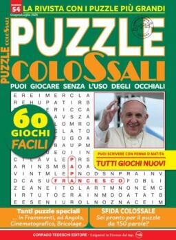 Puzzle Colossali – Giugno-Luglio 2025