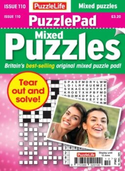 PuzzleLife PuzzlePad Puzzles – May 2025