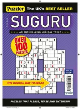 Puzzler Suguru – Issue 141 2025