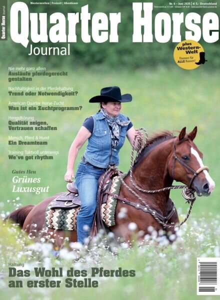 Quarter Horse Journal – Juni 2025 Cover