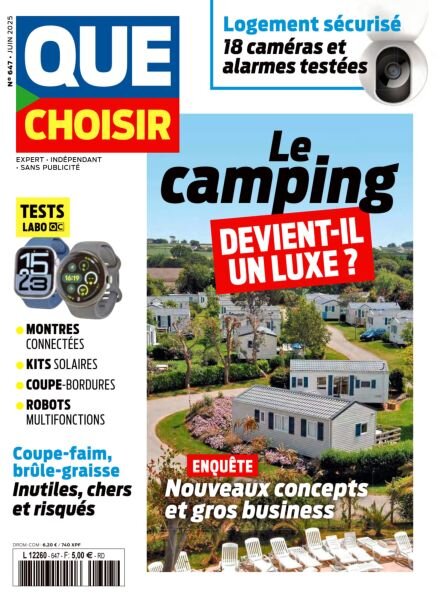 Que Choisir – Juin 2025 Cover