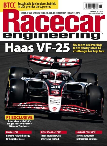 Racecar Engineering – June 2025 Cover