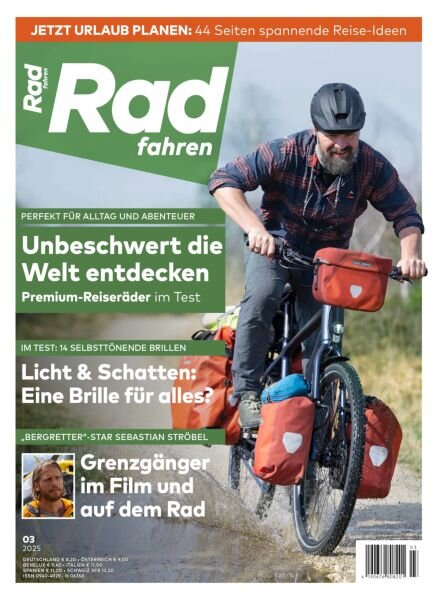 Radfahren – April 2025 Cover