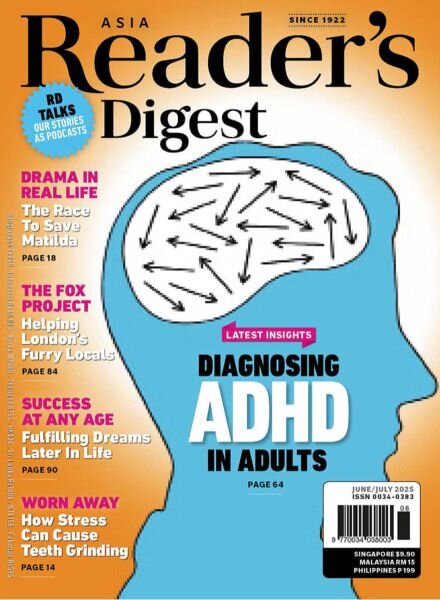Reader’s Digest Asia – June-July 2025 Cover