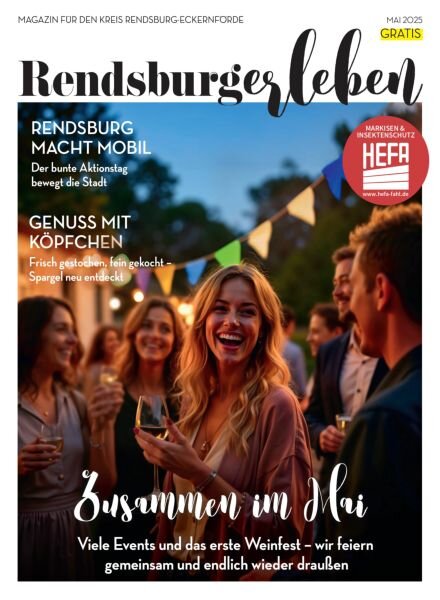 RENDSBURGerLEBEN – Mai 2025 Cover