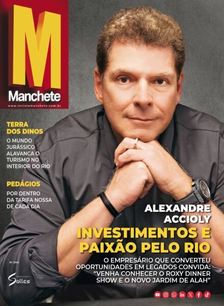 Revista Manchete – Abril 2025 Cover