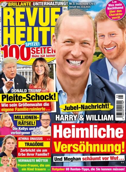 Revue Heute – Mai 2025 Cover