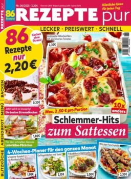 Rezepte pur – Juni 2025