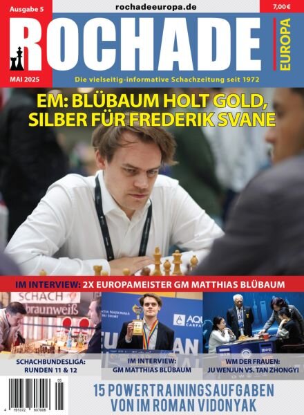 Rochade Europa – Mai 2025 Cover