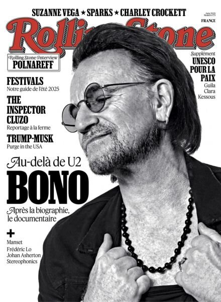 Rolling Stone France – Juin 2025 Cover