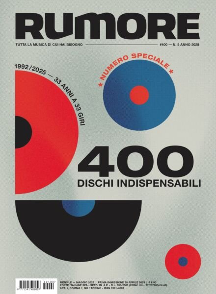 Rumore – Maggio 2025 Cover