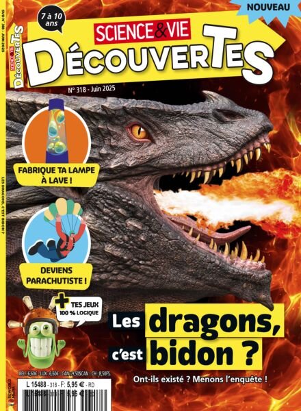 Science & Vie Decouvertes – Juin 2025 Cover