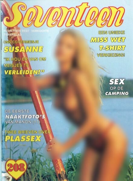 Seventeen Dutch – Nr 208 Mai 1992 Cover