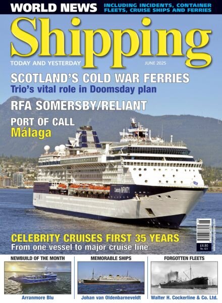 Shipping Today & Yesterday – June 2025 Cover