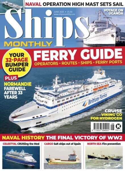 Ships Monthly – June 2025 Cover