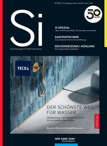 Si Das Fachmagazin – Mai 2025 Cover