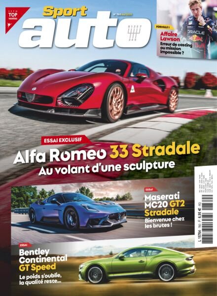 Sport Auto France – Mai 2025 Cover