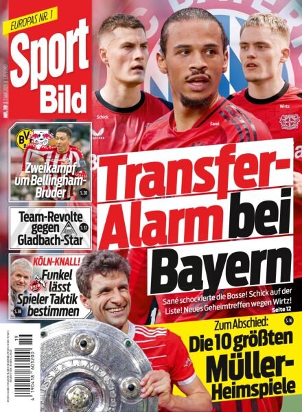 Sport Bild – 7 Mai 2025 Cover