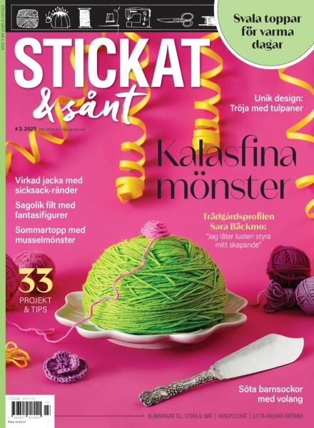 Stickat & Sant – Maj 2025 Cover