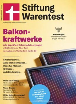 Stiftung Warentest Test Magazin – Juni 2025