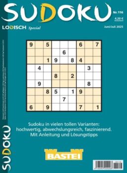 Sudoku Logisch Spezial – Nr 116 2025