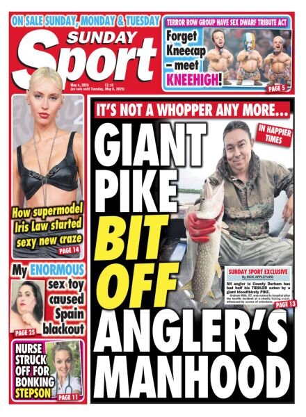 Sunday Sport – 4 May 2025 Cover