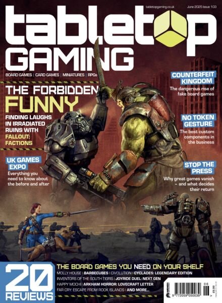 Tabletop Gaming – June 2025 Cover