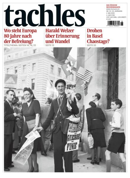 Tachles – 2 Mai 2025 Cover