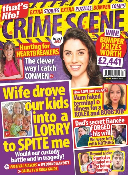 That’s Life Crime Scene – Issue 38 2025 Cover