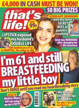 that’s life! UK – 15 May 2025