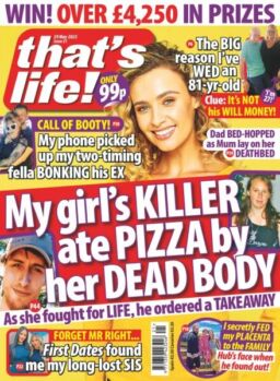 that’s life! UK – 22 May 2025