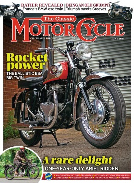The Classic MotorCycle – June 2025 Cover