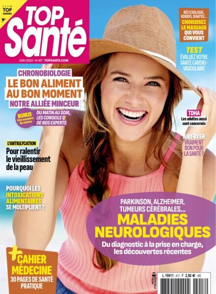 Top Sante France – Juin 2025 Cover