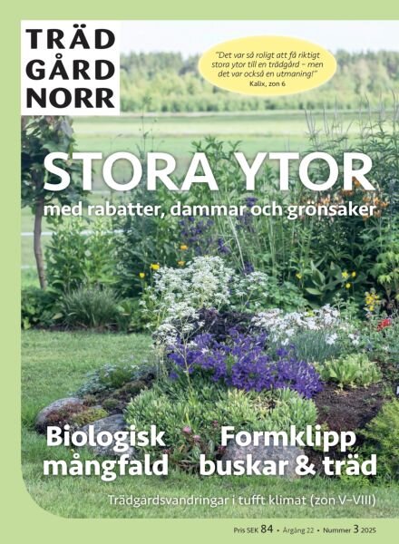 Tradgard Norr – Maj 2025 Cover