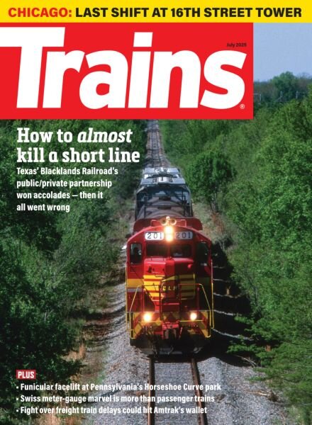 Trains – July 2025 Cover