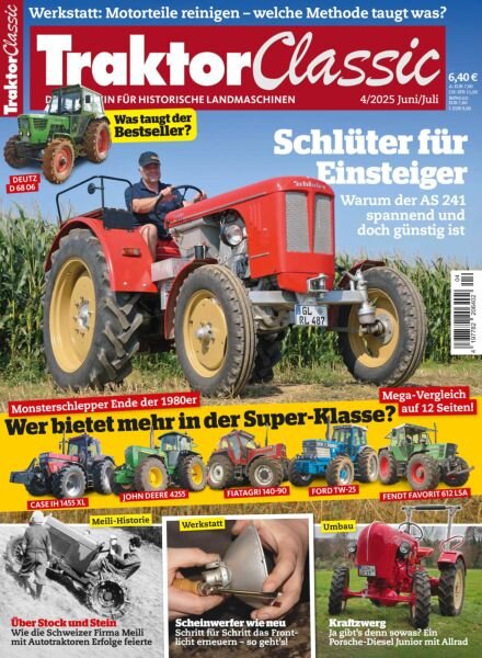 Traktor Classic – Juni-Juli 2025 Cover